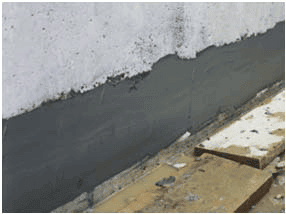 Fourth Step in applying VANDEX BB 75 E