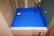 waterproofing in the shower 